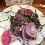 かつお造り（亀萬風）