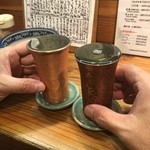 亀は萬年 - 美輪桜　純米吟醸でカンペー＼(^o^)／