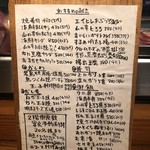 亀は萬年 - メニュー