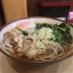 そばの神田東一屋 - 朝そば 大盛り1.5玉＋肉！