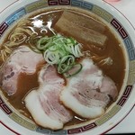 煮干鰮豚骨らーめん 嘉饌 - 煮干鰮豚骨ラーメン７５０円