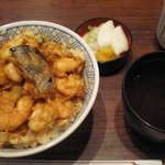 光村 - 85周年記念、かき揚げ丼　850円