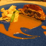 eclat - 30年9月　ズワイガニパイ包み焼き　ビスクソース