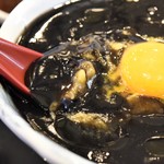 とん唐てん - 黒い親子丼
