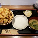 居酒屋 さんぼん木 - かき揚げ丼ハーフサイズ　630円