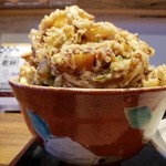 居酒屋 さんぼん木 - かき揚げ丼ハーフサイズ