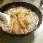 Makino Udon - ゴボウ天　大盛り
                        　　　レンゲがついてきました。