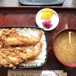 Okina - 天丼（大盛）