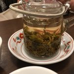 横浜中華街 揚州飯店  - ジャスミン茶