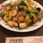 横浜中華街 揚州飯店  - 五目焼きそば