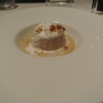 リストランテ カノフィーロ - 栗のパンナコッタ　ほうじ茶のアングレーズソース