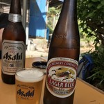 月見茶屋 - ビールが似合う