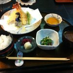 Katsugyo Nabeshima - 天ぷら定食１０００円