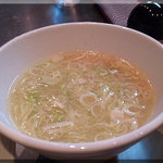 麺 やまらぁ - しおつけ　つけ汁(2011/9/9)