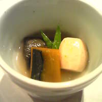 ぎんざ 一二岐 - 野菜の炊き合わせ、、、味の染み具合が絶妙