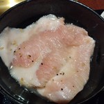 Yakiniku Okuu - 国産牛カルビ&日替わりランチ850円の日替わりは豚トロ