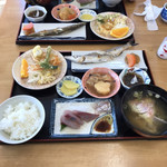 女性部食堂 - 刺身定食