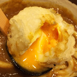 香川 一福 - 半熟卵天