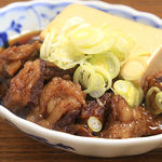 あて 煮込 肴 - 牛筋豆腐