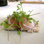 ヌーダ - 皮の表面を軽く炙った鯖