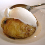 ヌーダ - 炙った無花果とヨーグルトアイス