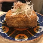 焼鳥 谷口 - 高坂鶏脂入りの油で揚げた揚げ出し豆腐