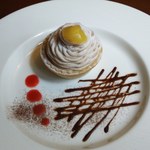 カフェ バイブリー - モンブラン