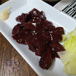 『馬生レバー　200g』　100g 1,380円 + 税