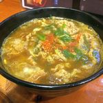 カスヤ - H.30.10.2.夜 カレーかすうどん 950円税込