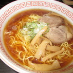 ラーメン ふくや - 醤油ラーメン５００円（税込）【２０１８年１０月】