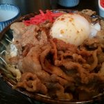 串粋 - 炭火豚丼 肉盛　温玉乗せ！
