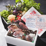 青空食堂 - 新鮮な”朝採れ野菜”と鮮魚menuは日替わりです。