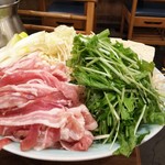 Hamayaki Kaisen Izakaya Daishou Suisan - 豚しゃぶ食べ放題