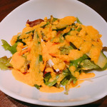 炭火焼肉 ふちおか - 彩りサラダ