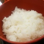 ファンファン - ご飯は麻婆丼向けなのか？カッチカチやで！(笑)