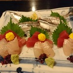 設楽 - 1809秋刀魚の刺身に感動