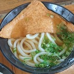山越うどん - かけ小とあげ