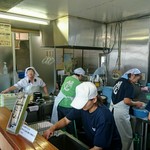 山越うどん - 厨房