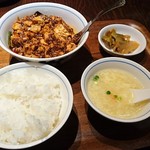 陳麻婆豆腐 - 陳麻婆豆腐セット 1,630円（税込）