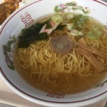 ゆうらっぷ - 塩ラーメン、アップ