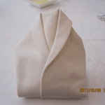 レストラン 桂姫 - タキシードナフキン