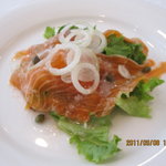 レストラン 桂姫 - 信州サーモンマリネ　サラダ仕立て