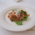 レストラン 桂姫 - 信州サーモン　サラダ　仕立て