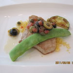 レストラン 桂姫 - トロビン長マグロのロースト　プロバンス風　