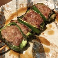 鳥茂 - ピーマン肉詰め