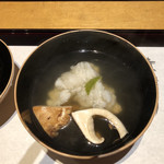 京懐石 美濃吉 - ハモと松茸
