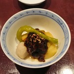 りょうりや 御旅屋 - 賀茂茄子  肉味噌