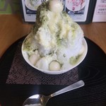 Asukakarikafe - 抹茶かき氷600円