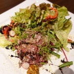 シエル ブルー - 馬肉のカルパッチョ