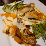 シエル ブルー - タイのポワレ　ヴァンブランソース